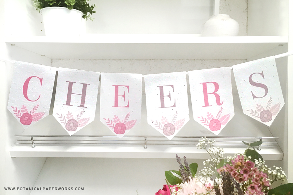 printable floral banner