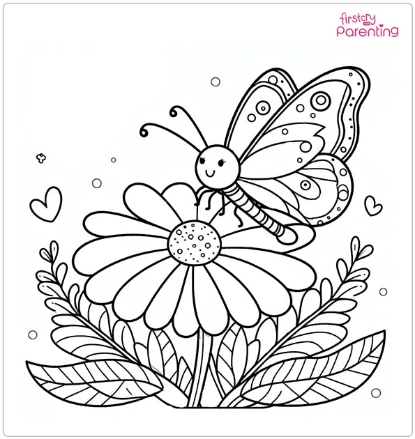 printable flower coloring pages free