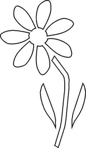 Free Stencils Collection: Flower Stencils