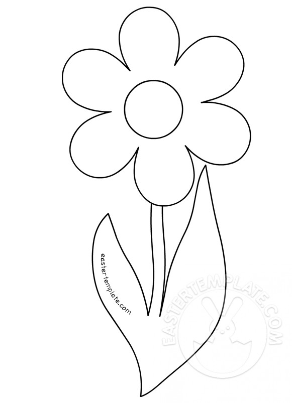 printable flowers and leaves