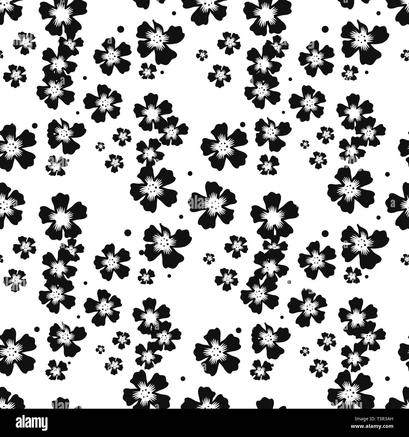 printable flowers black and white