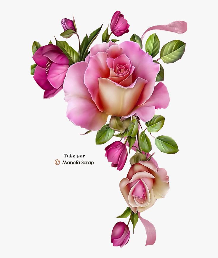 printable flowers for decoupage