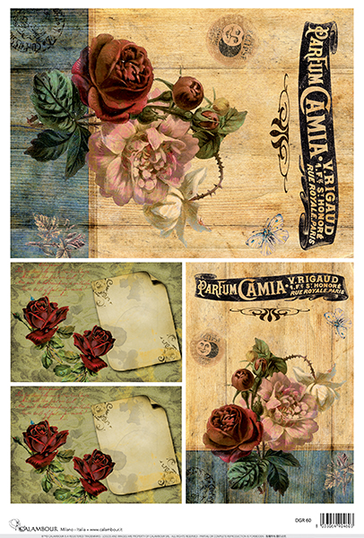 printable flowers for decoupage