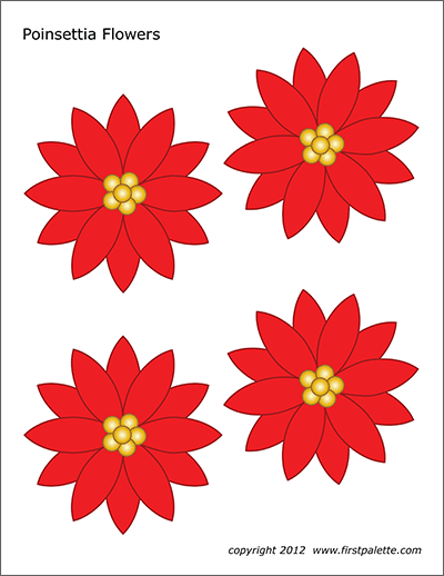 printable flowers in color