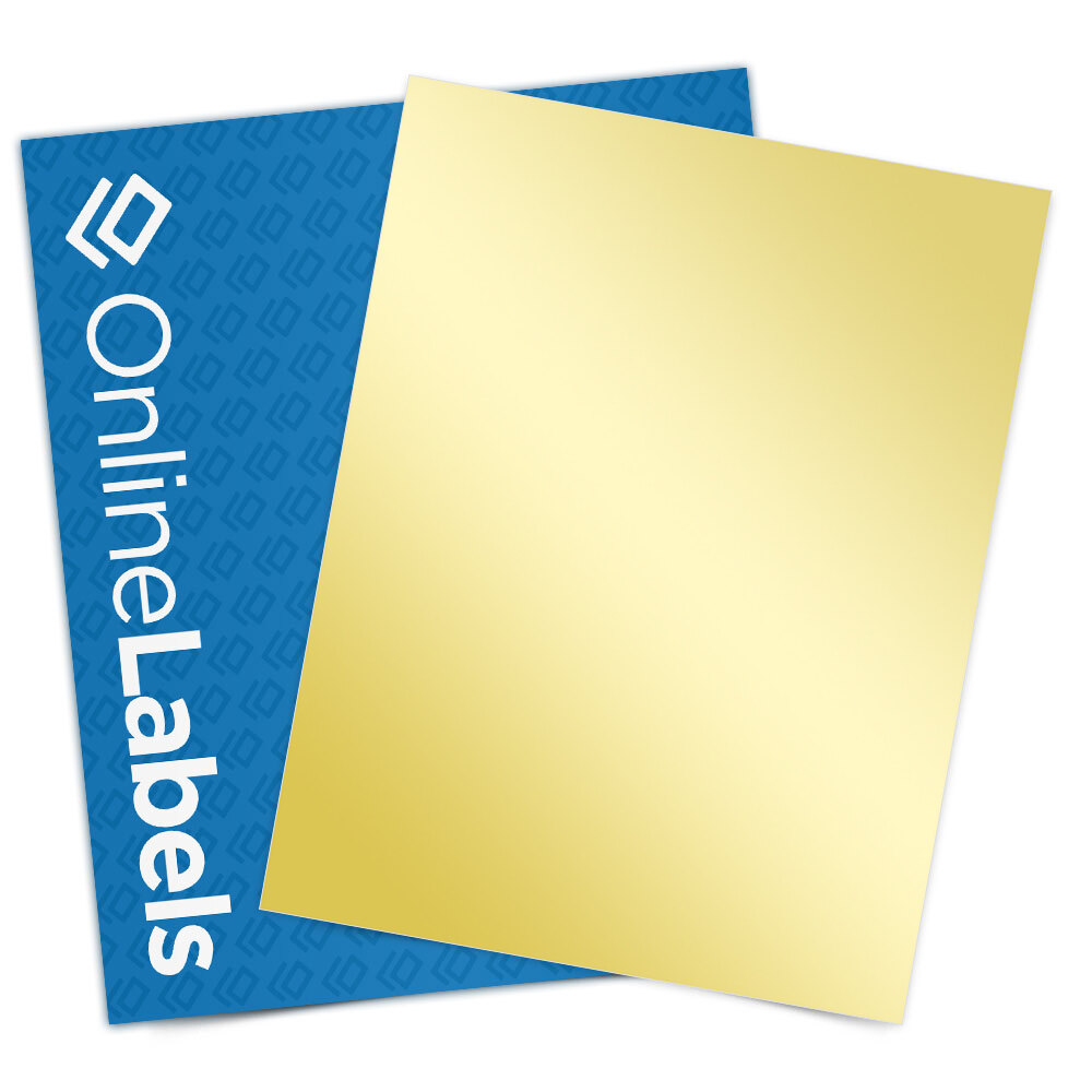 Amazon.com: Silhouette America Gold Silhouette Printable Adhesive ...