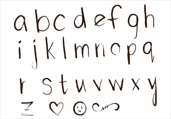 printable fonts letters