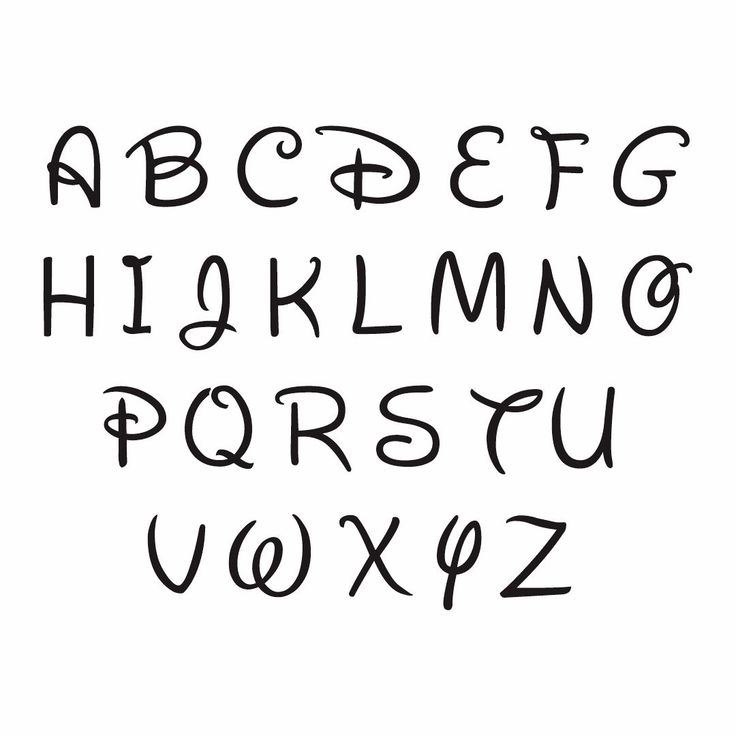printable fonts letters