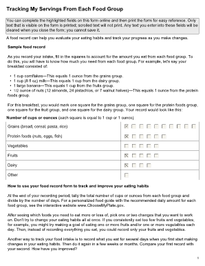 printable food journal builtlean