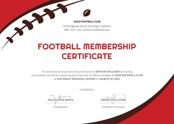 printable football certificates uk