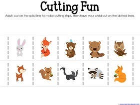 printable forest animal pictures