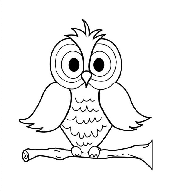 Owl Shape Template - 37+ Free PDF, Crafts &   Coloring Documents ...