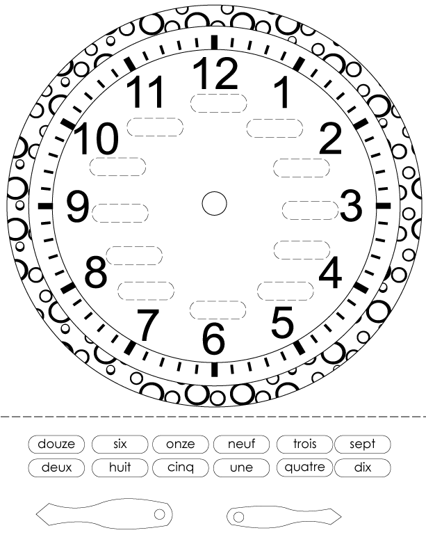 printable french worksheet for sixth grade