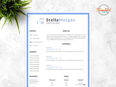 printable functional resume template