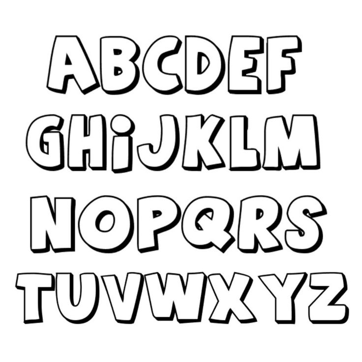 printable funky fonts