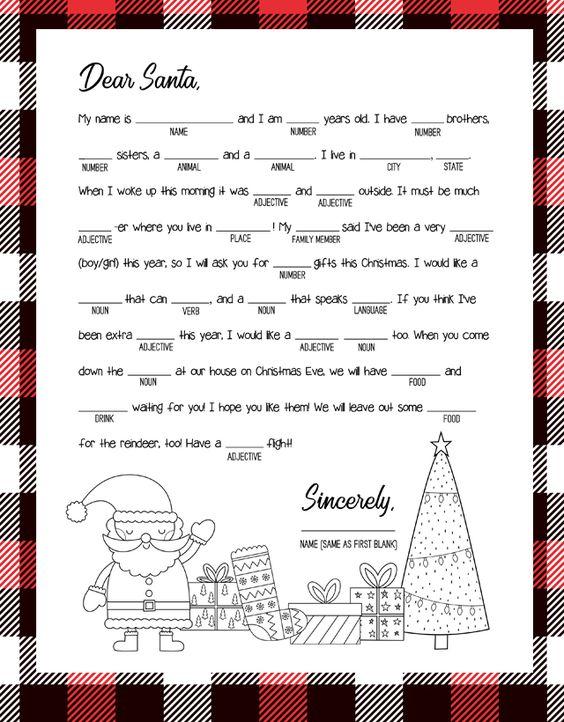 Christmas Mad Libs Printable | ✔️ ✔️ ✔️ ITTT