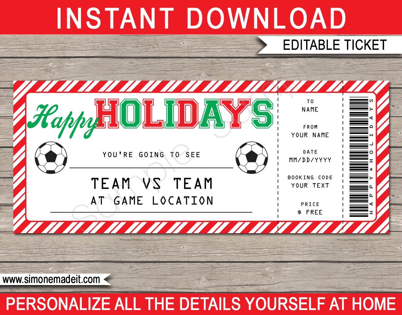 printable game tickets