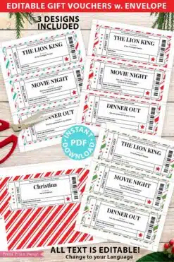 printable game vouchers