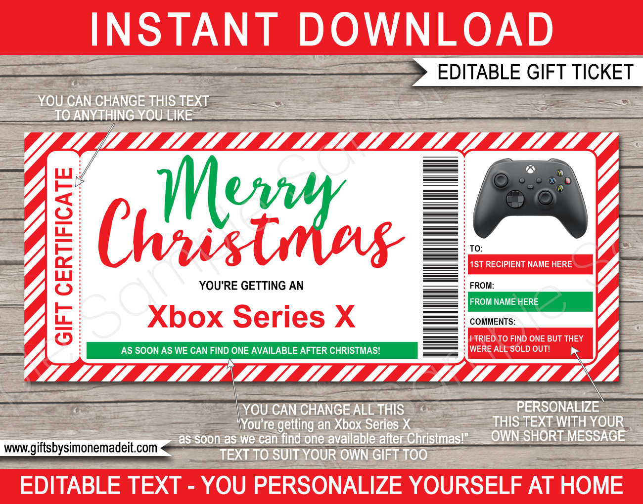 printable game vouchers