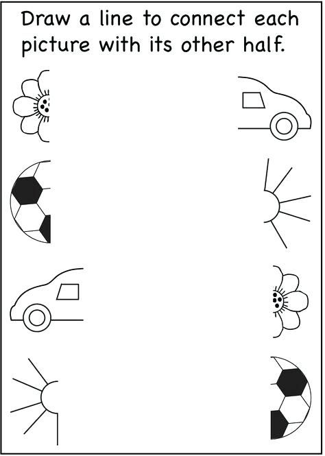 Worksheets For 4 Year Olds