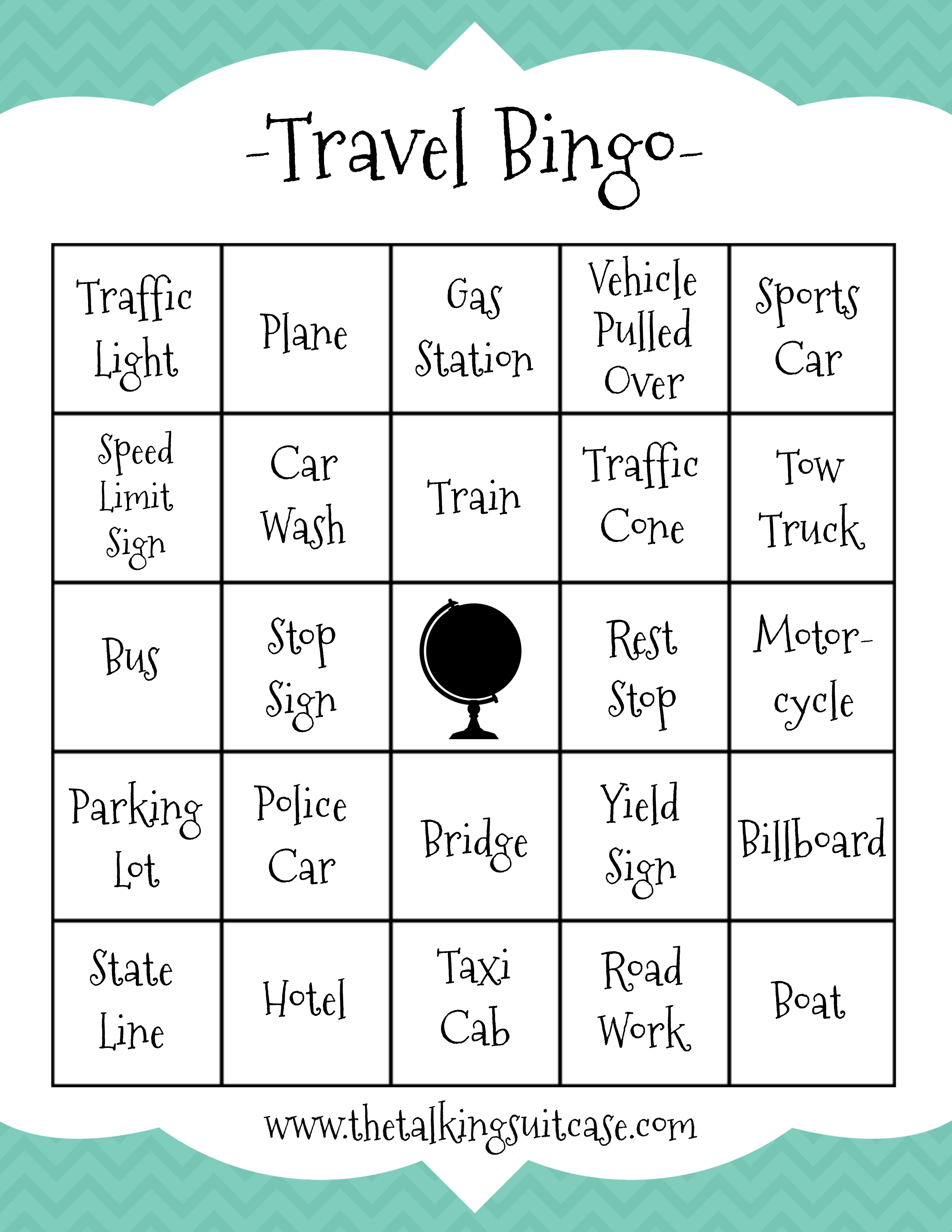 printable games for car trips