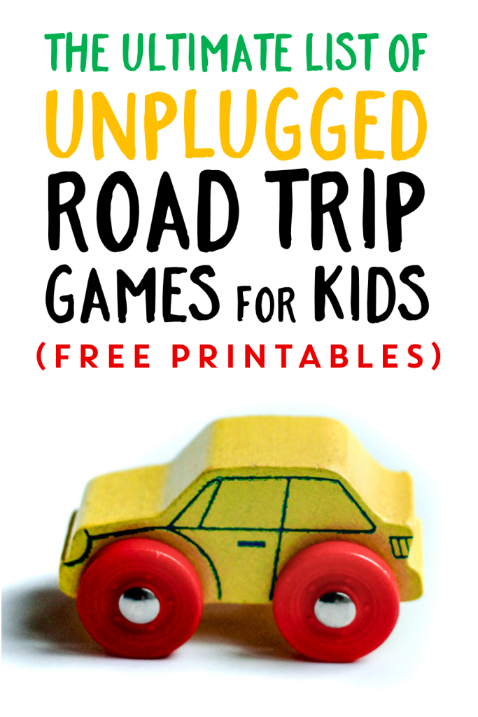 printable games for car trips