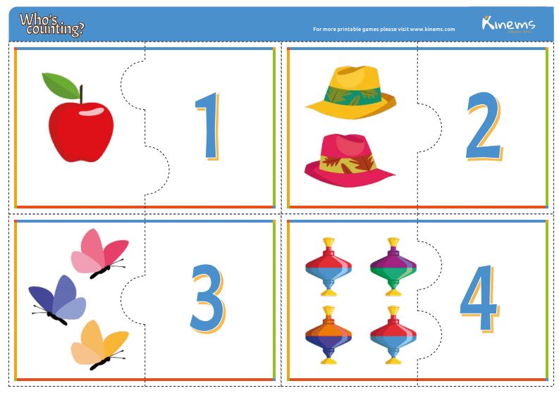 Printable Educational Board Games for PreK - K 5 grades for Math ...