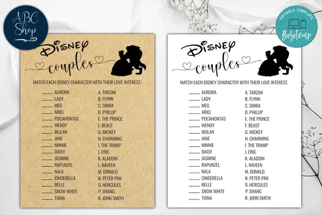 printable games for couples