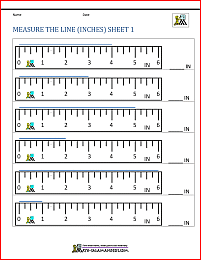 Measuring Length Worksheets