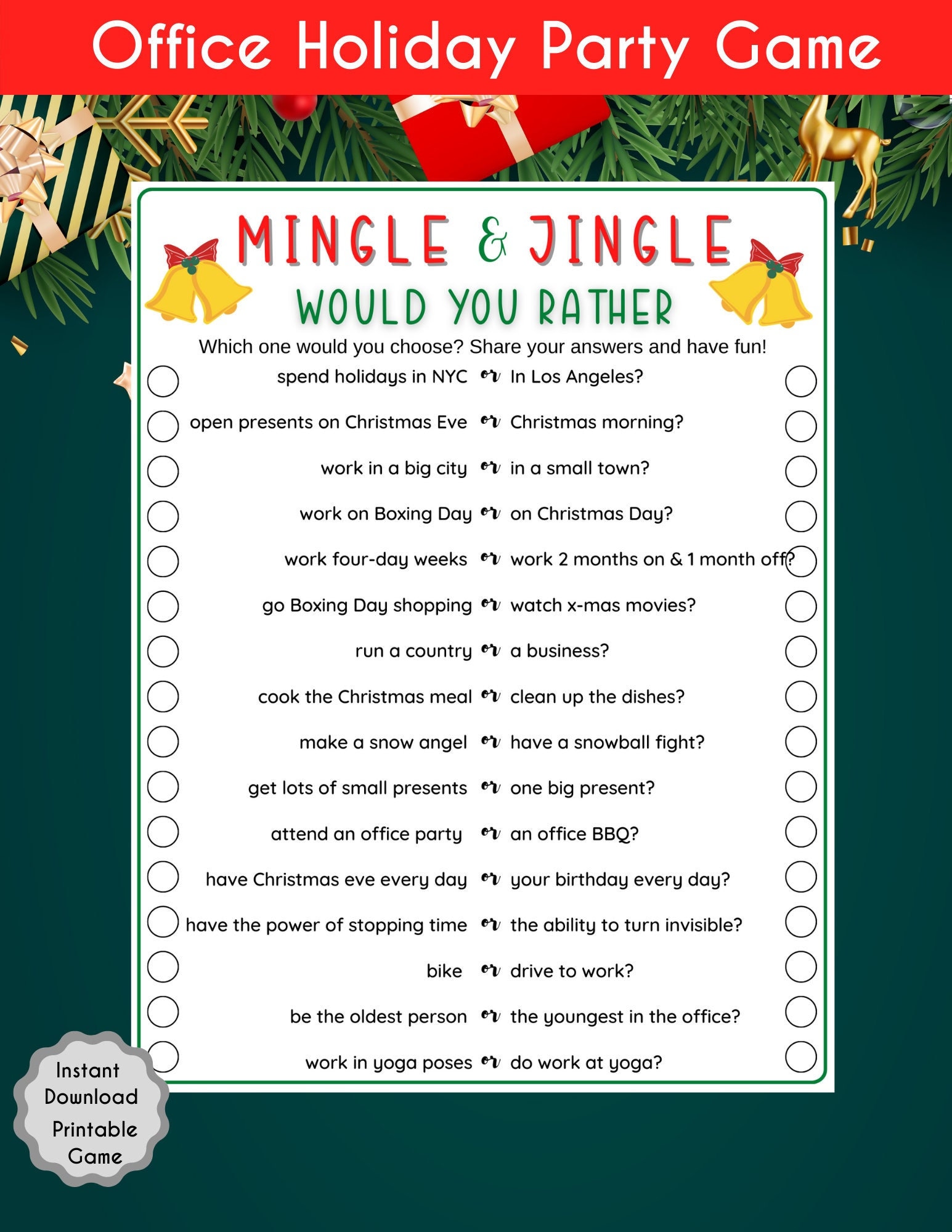 office-holiday-party-would-you-rather-game-christmas-printable-worksheets-library for Free Printable Office Christmas Party Games For Adults Office Holiday Party Would You Rather Game, Christmas Printable ... - Worksheets Library for Free Printable Office Christmas Party Games For Adults