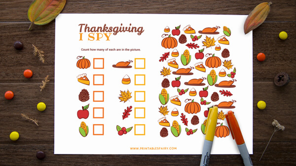 Free Thanksgiving Party Games | Printable Educational Holiday ...