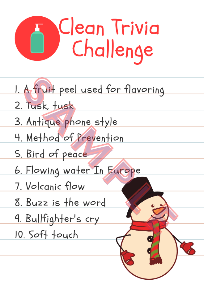 Fun Family Christmas Games (Free Printable) - An Alli Event
