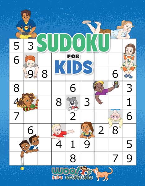 Sudoku for Kids Printable Worksheets and Book | Woo! Jr. Kids ...