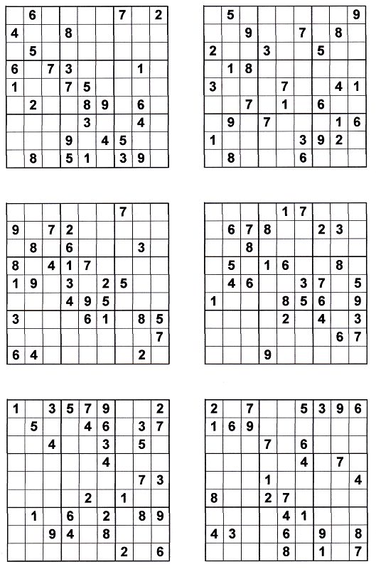 Suduko Worksheets - 7 Free PDF Printables | Printablee