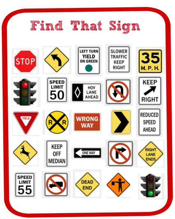 printable games to play in the car on a road trip