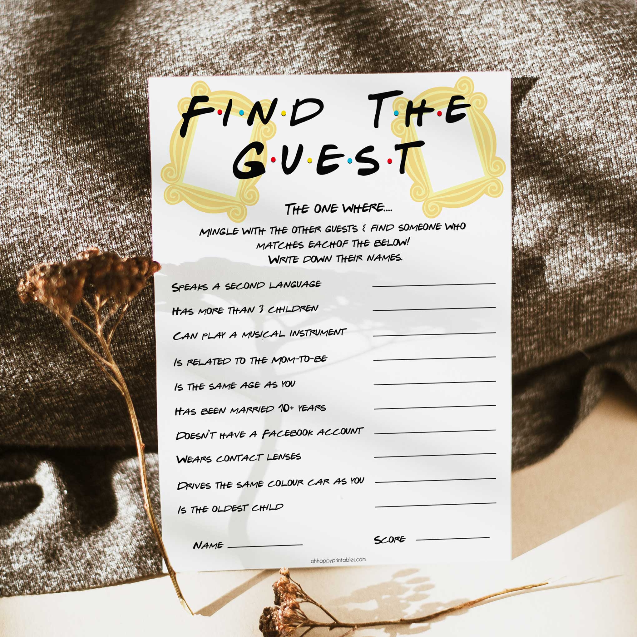 printable games to play with friends
