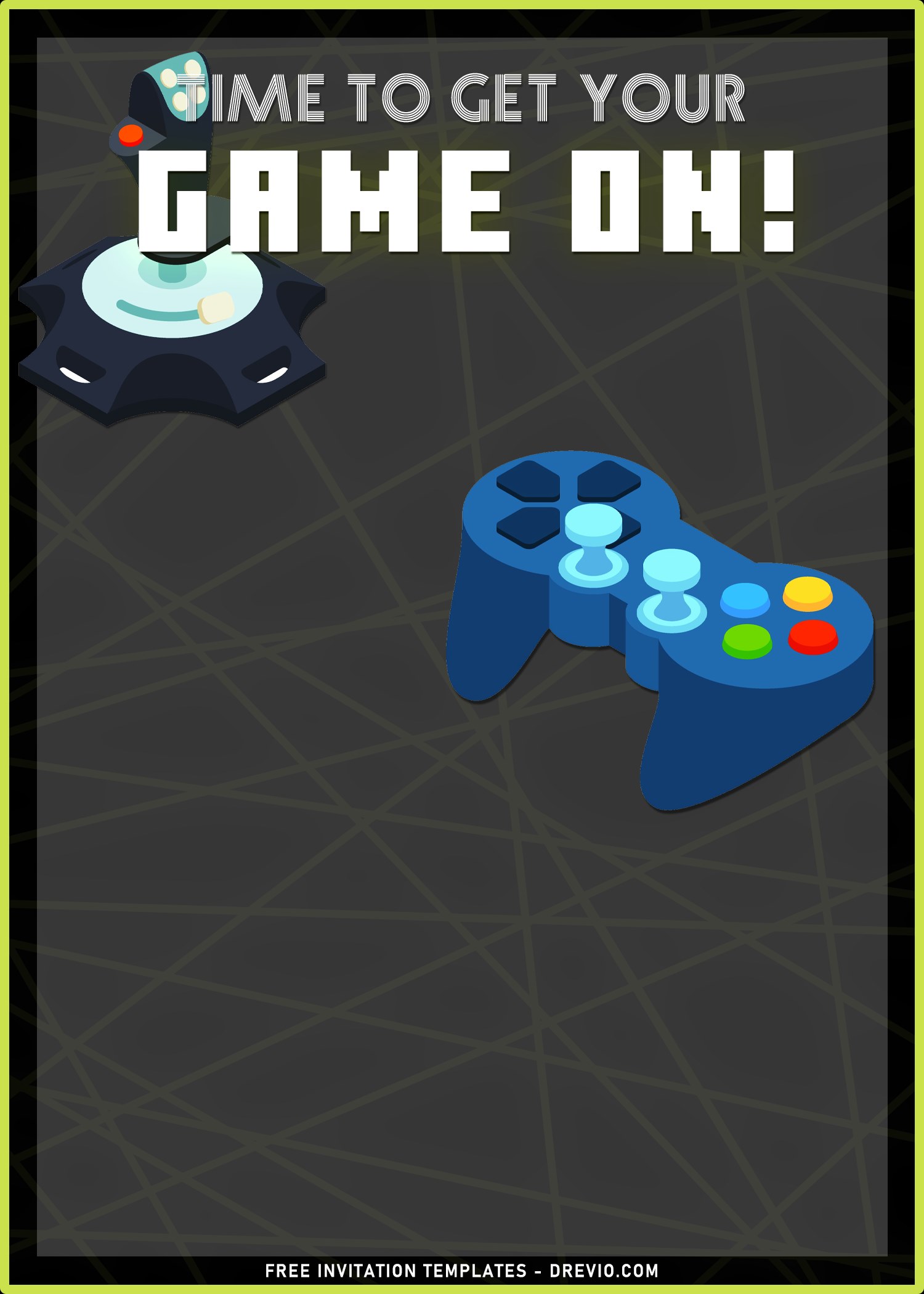 9-video-game-birthday-invitation-templates-for-your-little-gamer-worksheets-library for Free Printable Arcade Birthday Party Invitations 9+ Video Game Birthday Invitation Templates For Your Little Gamer ... - Worksheets Library for Free Printable Arcade Birthday Party Invitations