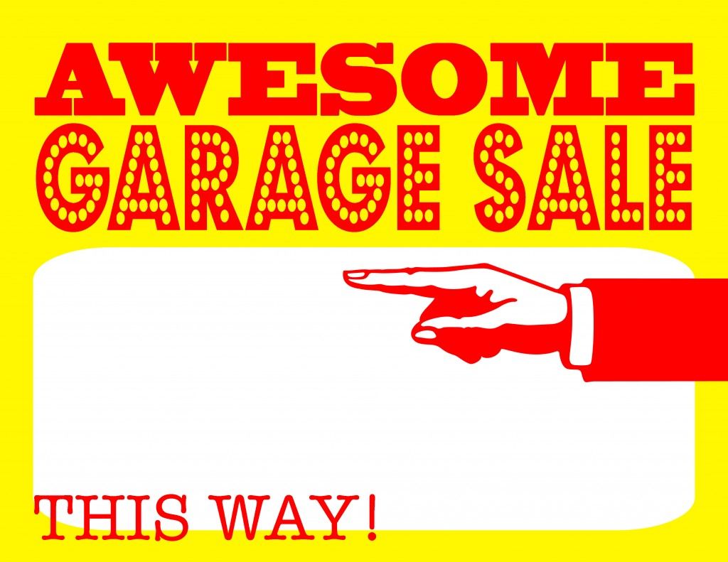 DIY Printable Awesome Garage Sale Signs - | Garage sale signs ...