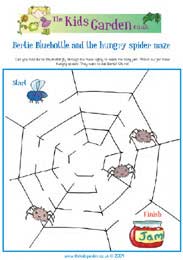 Printable Puzzles - The Kids Garden