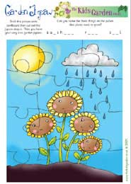 Garden Jigsaw Puzzle for Kids - The Kids Garden