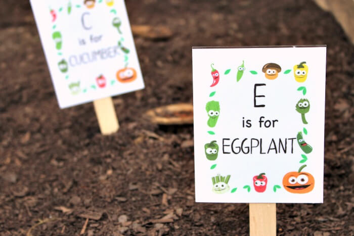 printable garden signs