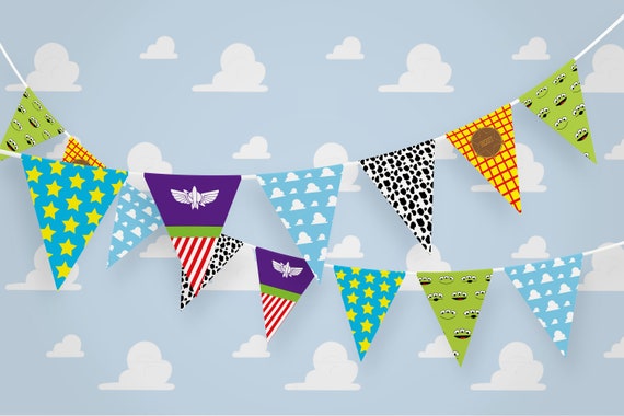 printable garland flags