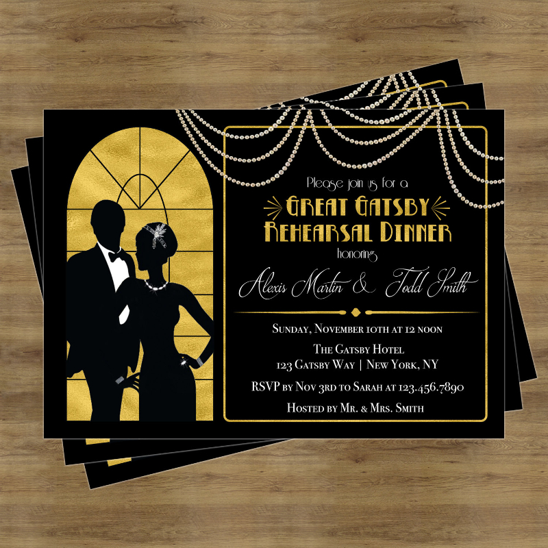 Great Gatsby Invitation Template - Worksheets Library great-gatsby-invitation-template-worksheets-library