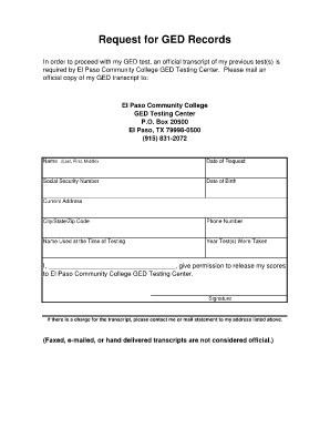 printable ged templates