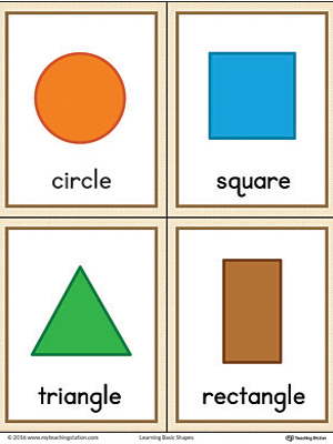 printable geometric shapes to color