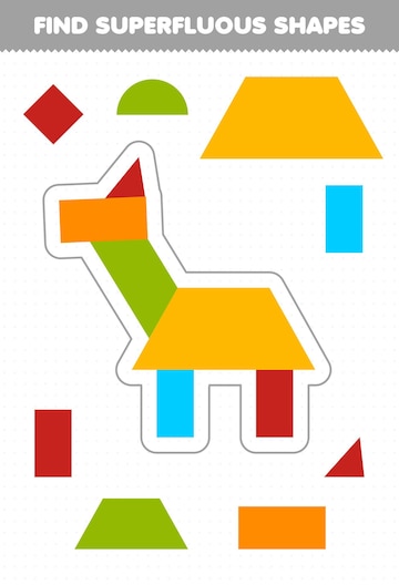 Premium Vector | Education game for children find superfluous ...