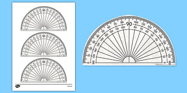 printable geometry protractor