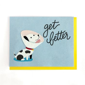 printable get well cards dogs