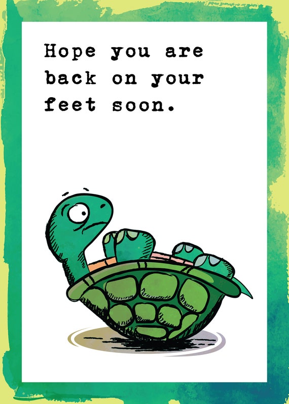 Get Well Soon Card, Funny Get Well Card, Printable Get Well Card ...