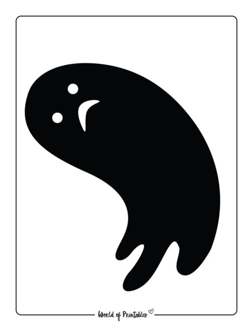 Ghosts | Free Printable Templates &  Coloring Pages | FirstPalette.com