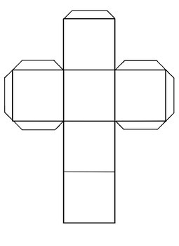Customizable Paper Dice Templates (Free!) by MrWatts | TPT
